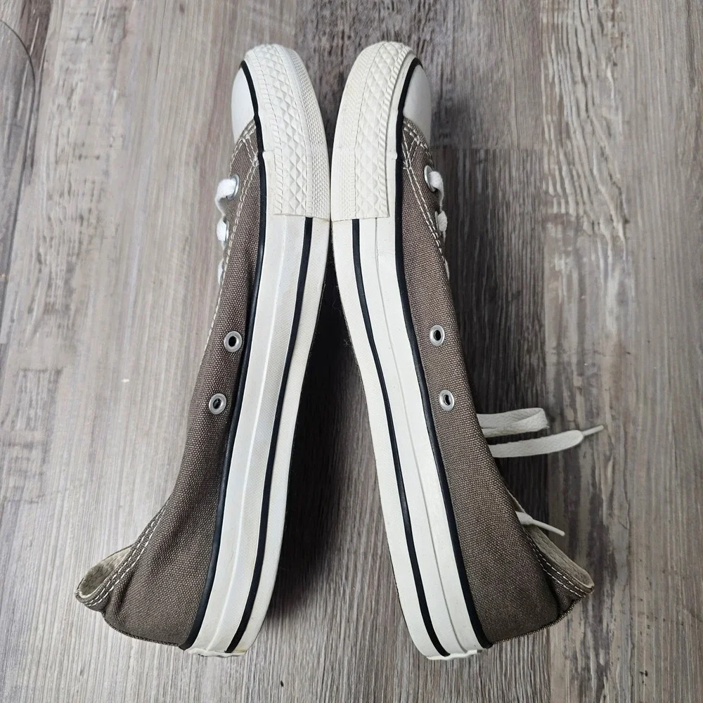Converse Chuck Taylor All Star Seasonal Ox Mens 8 Womens 10 Charcoal 1J794 - Picture 9 of 10